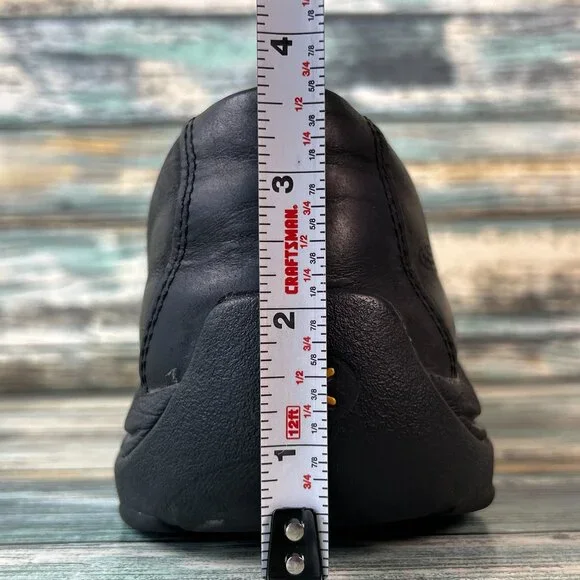 Keen Slip On Shoes Womens Size 10.5W Black Leather Casual Loafers Sneakers - Picture 9 of 10